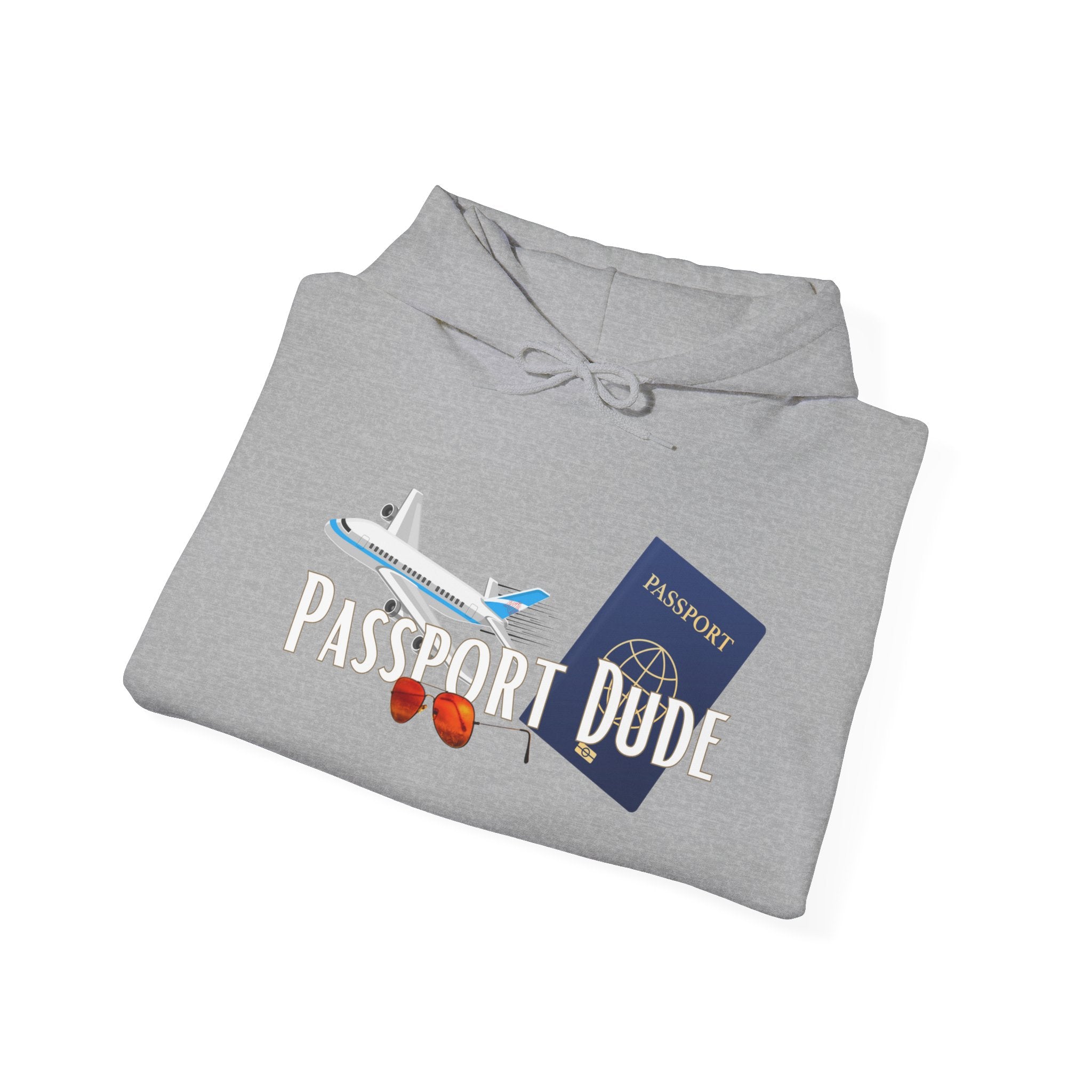Passport Dude Unisex Heavy Blend™ Hooded Sweatshirt
